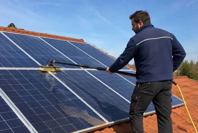 Nettoyage et entretien de panneaux solaires à Sarrians