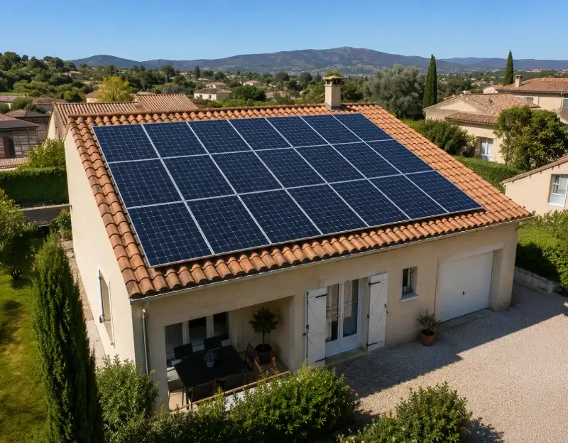Prime à l'autoconsommation panneaux solaires Sarrians — aide financière de l'État